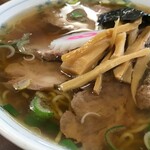 支那そば 熊文 - チャーシューメン大盛り