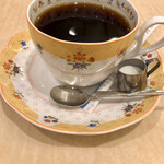 Kyapitaru Kohi - ランチセットのコーヒー（ノリタケのカップ）
