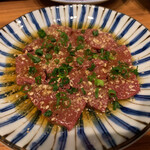 牛肉卸問屋直営　焼肉ホルモン酒場　oto-kichi - ハツ刺し♡◟( •⌄、• ू )✧