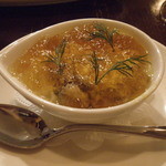 Bar à Vin ムッシュ ヨースケ - カキと下仁田ネギのコンソメジュレ