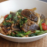 クリヤム - ピータンと挽き肉、野菜の炒め