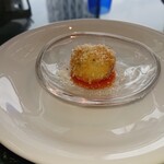 天空LOUNGE TOP of TREE - 塩鱈のブランダード アーモンド風味のクロケット