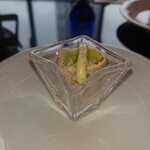 天空LOUNGE TOP of TREE - コールドポークとポアロー葱のマスタードヴィネグレット