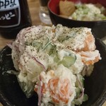 音鶏家 - ポテトサラダ380円