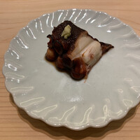 鮨 なんば 日比谷 - 煮蛸