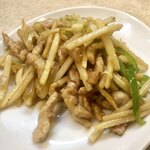 ゆたか - 豚肉とザーサイ、筍の炒め