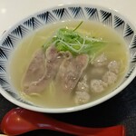 Kintoki - 鴨塩ラーメン700円