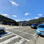 タマちゃん - お店の前の250号線。大大渋滞でした。(^▽^;)