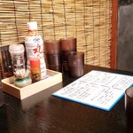 Azusagawa - テーブル