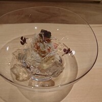 三宿の鮨 えん 別邸 - 蟹を使った冷菜