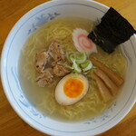 和風BAR 玲 - 塩ラーメン（岩手の地鶏使用）¥700税込み