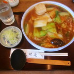 大村庵 - 野菜カレー南蛮蕎麦