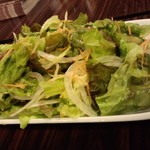 森のおはな - サラダもサッパリで、葉物多目でライトな食べ応え。