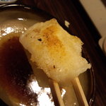 森のおはな - お狩場焼きの隠れたメインディッシュ 鴨の脂で焼き上げたお餅！激ウマ！