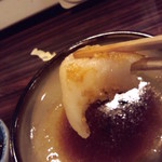 森のおはな - ふに～っと伸びやかで、甘味あるタレにつけて食べると・・ｷﾀ━(ﾟ∀ﾟ)━!!!