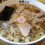 醤和 せじけん - 醤油ワンタン麺　大盛り