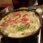 森のおはな - 【鴨鍋】 なんかもうちゃんこ鍋みたいになってたのはご愛嬌だｗｗ