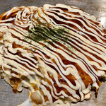 鉄板焼 福太郎 - スジ玉焼