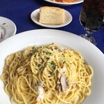 PESCE D'ORO - 【ポルチーニ茸のクリームパスタ ¥1.380】