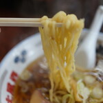 火風鼎 - 手打ちの自家製麺はかなり硬い