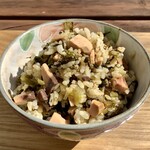 マルミツ水産 - 【なまり節のアレンジメニュー】高菜と合わせて混ぜ飯に。簡単なのにウマー！でした(*^^*)