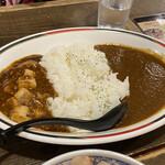 ぼんてん漁港 - 2020年2月。しびれ麻婆カレー1000円。