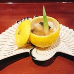 銀座 しのはら - 柚子釜