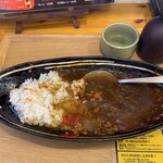 欧風ライスカレーKen's - 混ぜた後の写真撮り忘れ。デモいい感じで雑炊に。