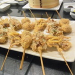 成蔵 - ホタルイカ　お好み焼き　里芋