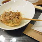 成蔵 - さすが広島ご出身の店主　お好み焼き串　これが美味い！