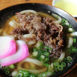 かな山うどん - 肉うどん450円