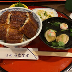 炭焼うな富士 - 上うな丼