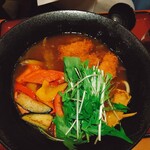 杵屋 - 牡蠣野菜カレーうどん930円