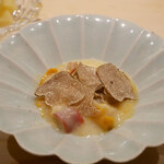 鮨 なんば - 北寄貝と雲丹のリゾット