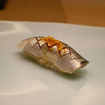 鮨 なんば - 小鰭(37℃/20℃)