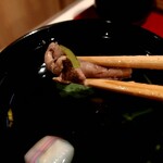 うなぎ 魚政 - 肝吸い