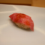 鮨 なんば - トロ(40℃/24℃)