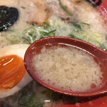 ラー麺 ずんどう屋 - 背脂　こってり