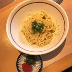 塩そば まえだ - 和え玉に梅しそ