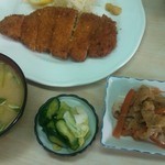 いさわ - ロースかつ定食
