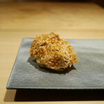 鮨 猪股 - 蟹身と蟹の子