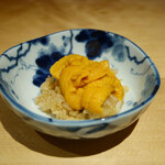 鮨 猪股 - 昆布森の馬糞雲丹