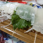 割烹よし田 - 透き通るイカ