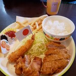 とんとこ豚 - けっこうボリュームあるお子様メニュー