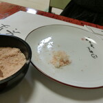 割烹よし田 - 鯛のふりかけ