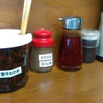 四川野郎 - お互い激辛は無理なので毎回手を付けないわかめ(笑)