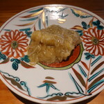 明道町中国菜 一星 - ホワイトアスパラに蟹身のソース