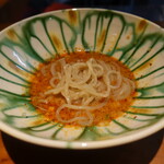 明道町中国菜 一星 - お父さんのお店の麺で担々麺風