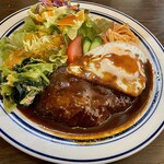 洋食　ひなた - デミグラスハンバーグ