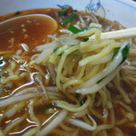 トーフラーメン 幸楊 - 【麻辣醤麺 (店主の気まぐれメニュー）】具材と一緒に絡めていただくとまたうんまいっす。